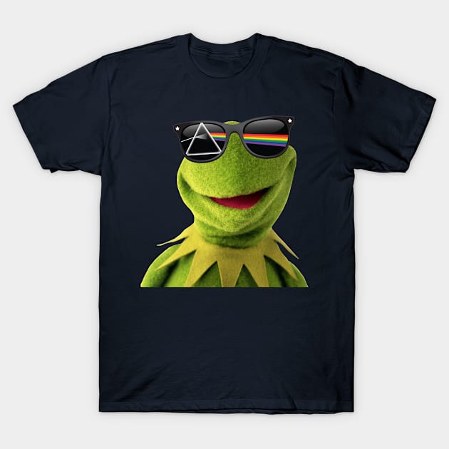 Dark Side Of Kermit The Frog The Muppets T-Shirt by Rebus28